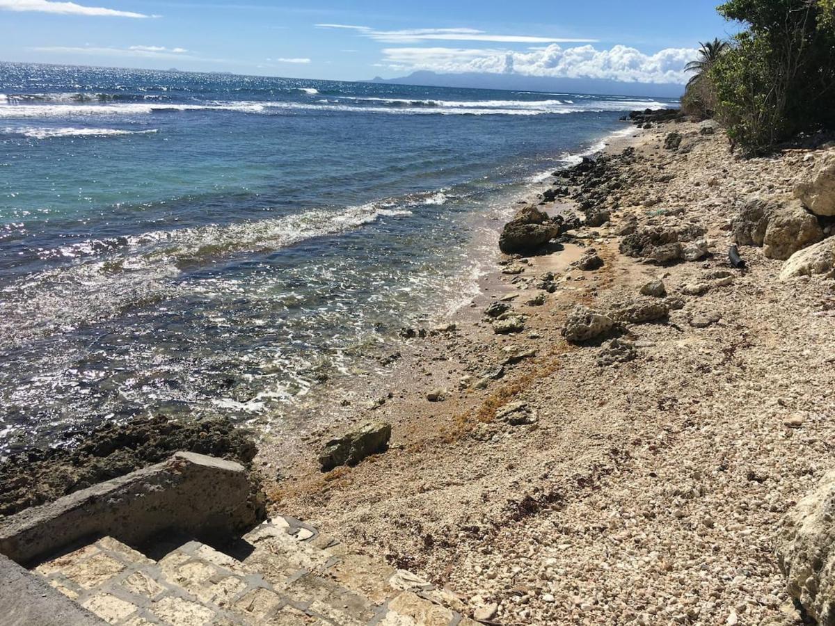 Villa Iguanou Et Piscine En Bord De Mer Proche Plages Marina Et Golf سانت فرانسوا المظهر الخارجي الصورة