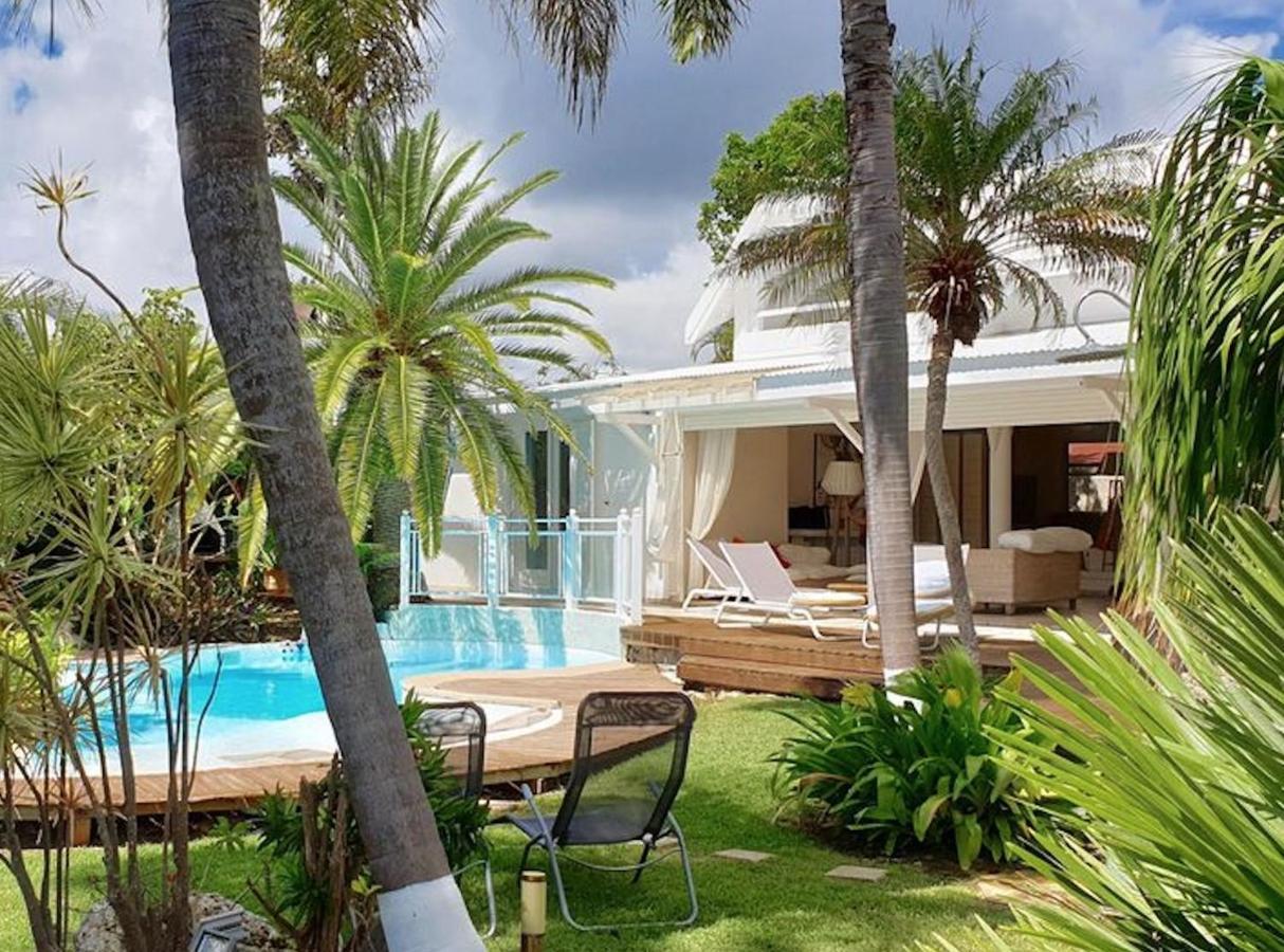 Villa Iguanou Et Piscine En Bord De Mer Proche Plages Marina Et Golf سانت فرانسوا المظهر الخارجي الصورة